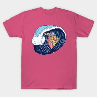 Hong Kong Phooey Surf Big Waves T-Shirt